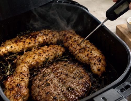 Carnes exóticas en air fryer, tiempos y trucos